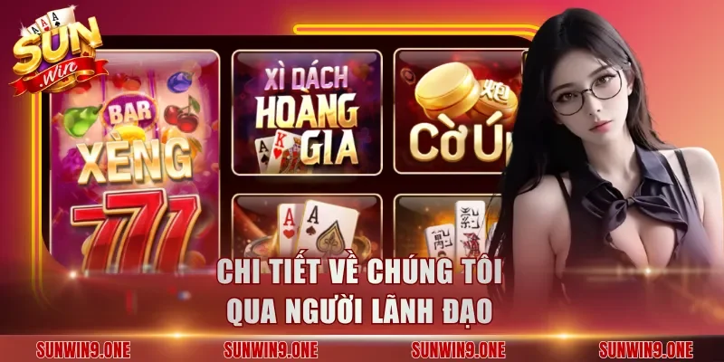Chi tiết về chúng tôi qua người lãnh đạo