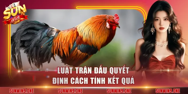 Luật trận đấu quyết định cách tính kết quả